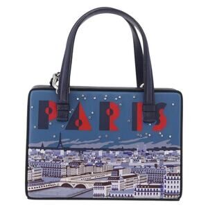 Loewe Classic Calfskin Puzzle Handbag Blue